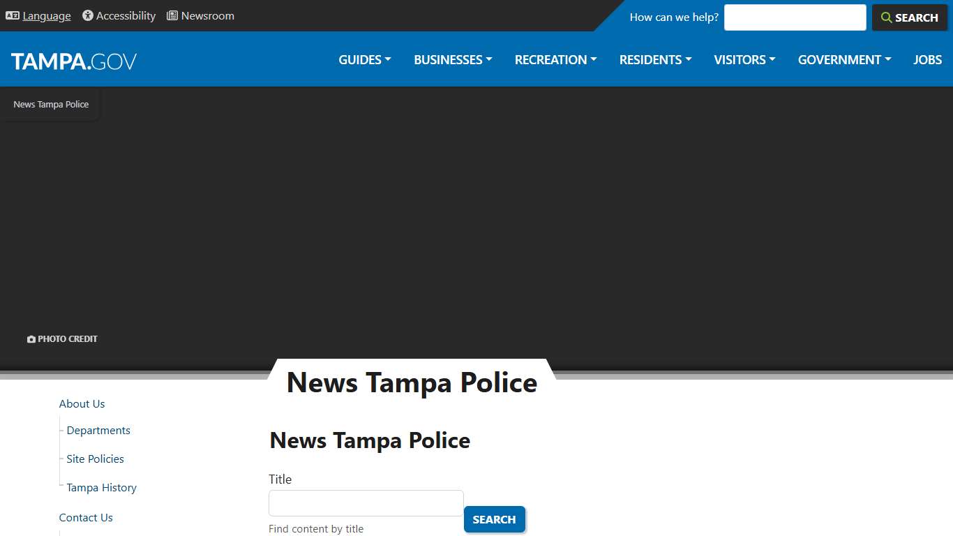 News Tampa Police City of Tampa